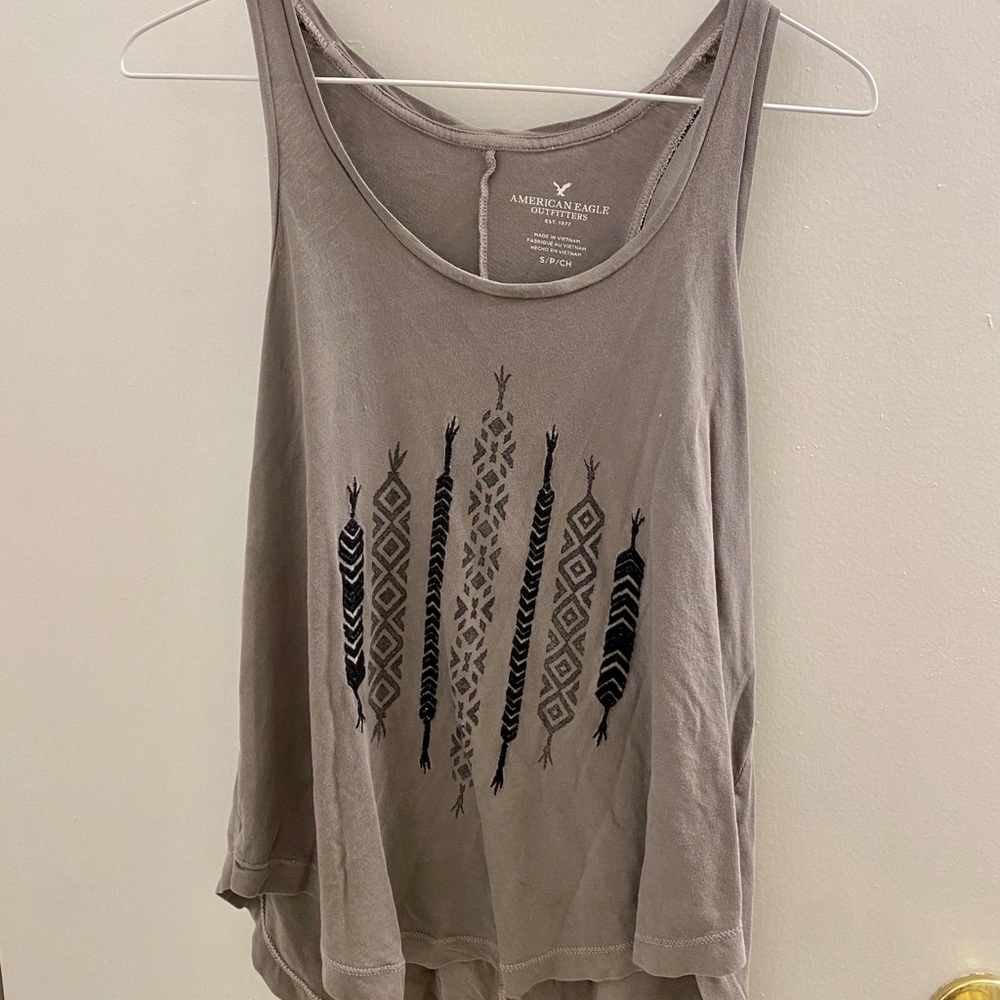 American Eagle green tank top